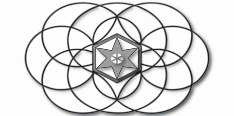 Abstract geometric technology gray and white hexagonal pattern effect line  seamless sarfece polygonal abstract white background .use for wallpaper, banner, template, poster, vector, 
 illustration