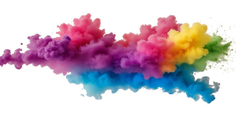 Beautiful rainbow holi festival background