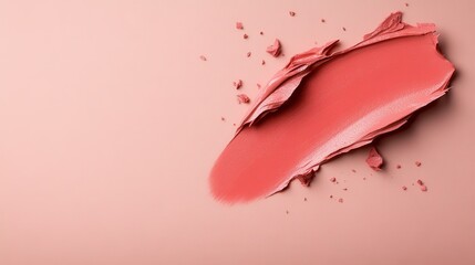 Fototapeta premium Vibrant hues of lipstick create an artistic beauty canvas on canvas