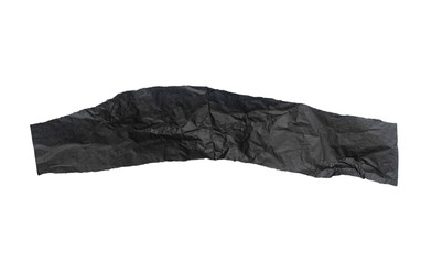 Wrinkled or crumpled black paper texture used as a background texture in a design.