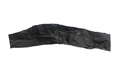 Wrinkled or crumpled black paper texture used as a background texture in a design.