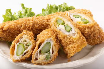 豚アスパラチーズカツ