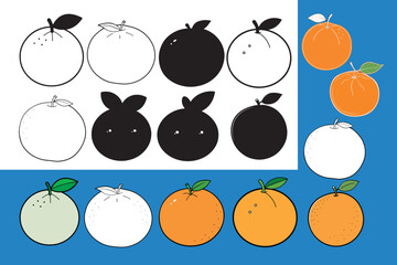 Fruit Vector Art Set