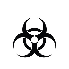 biohazard warning sign