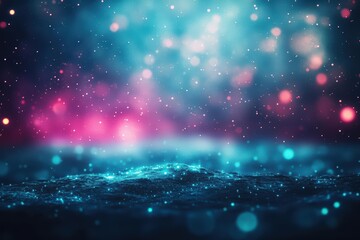 A Softly Blurred Background of Dark Blue and Pink Tones Evoking Calmness and Serenity Ideal for Minimalistic Designs and Creative Projects