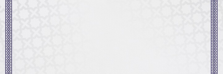 Arabic Islamic pattern banner background, perfect for various Islamic-themed Arabic designs.