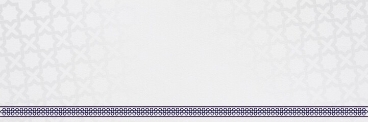 Arabic Islamic pattern banner background, perfect for various Islamic-themed Arabic designs.