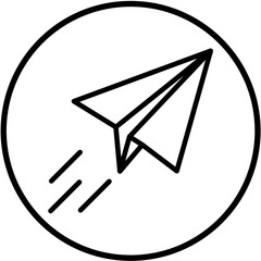 Vector Design Send Icon Style