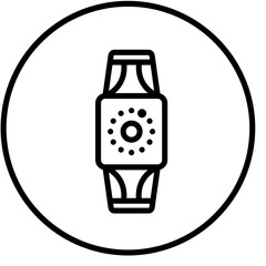 Vector Design Smart Watch Icon Style