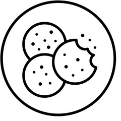 Vector Design Cookies Icon Style