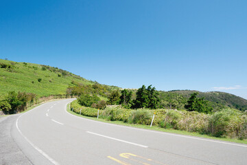 9月の西伊豆スカイライン／戸田駐車場付近
