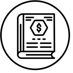 Vector Design Accounting Book Icon Style