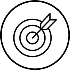 Vector Design Target Icon Style