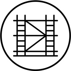 Scaffolding Plank Vector Design Icon Style