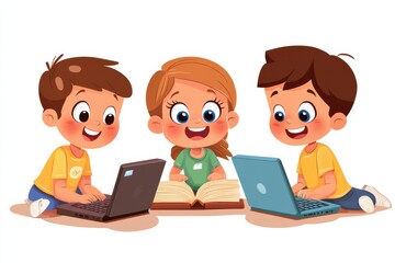 Engaging Children with Technology and Learning in Bright Environment