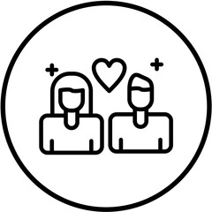 Love Connection Vector Design Icon Style
