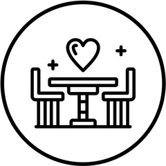 Date Night Vector Design Icon Style