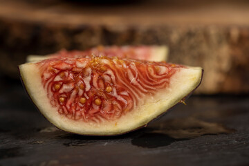 sweet fig fruits are used to make desserts
