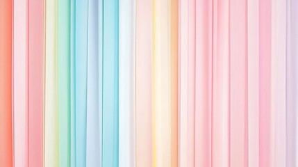 Fototapeta premium Colorful pastel vertical stripes background, pastel color background, pastel wallpaper, pastel pattern, pastel design 