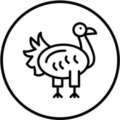 Turkey Vector Design Icon Style