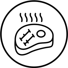 Lean Beef Vector Design Icon Style