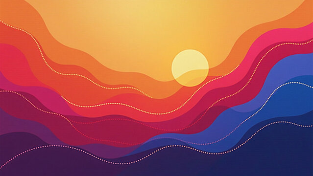 vibrant abstract design serves versatile graphic background various creative projects