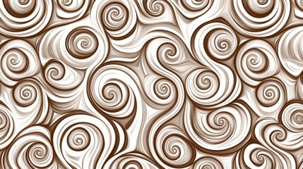 Obraz premium Generic Seamless Pattern Moment Radiant Swirls Wave