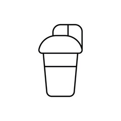 Water icon vector stock illustration