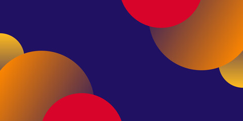 Decorative abstract shape background vector design.