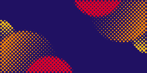 Background vector design with halftone effect. Abstract structured dots combination.