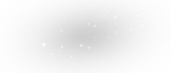 White dust light PNG. Bokeh light effect background Png. Christmas glowing dust, glitter texture overlay. Glowing light with confetti bokeh light. Png Crystal flare. Light effect