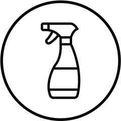 Vector Design Cleaning Spray Icon Style