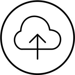 Vector Design Cloud Storage Icon Style