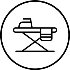Vector Design Iron Table Icon Style
