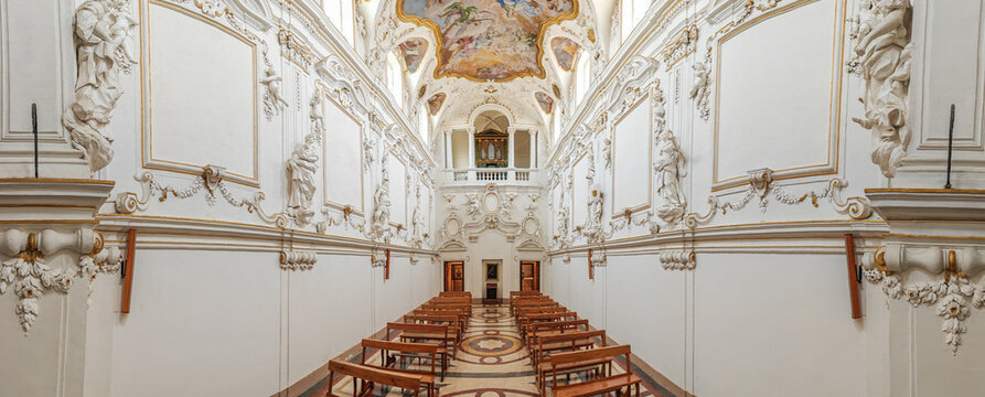 
Palermo, Italy - a Unesco World Heritage and one of the most beautiful churches in Italy, Casa Professa (Church of the Ges&ugrave;) is one of the highlights of Palermo 