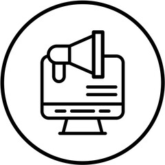 Vector Design Online Marketing Icon Style