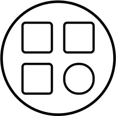 Vector Design Menu Icon Style