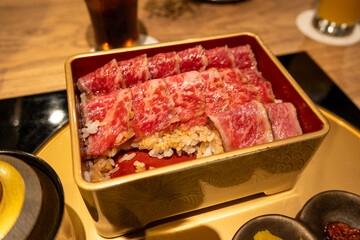 Wagyu Box with rice