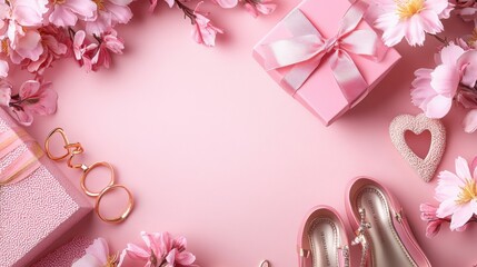 Gifting joy stylish accessories and flowers for celebrations