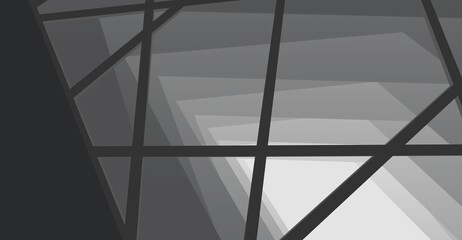 Futuristic Architectural Abstract &ndash; Geometric Structures and Modern Urban Design