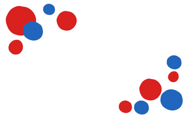 Image color of 2025 Osaka Expo - red and blue pop polka dot frame

Vector illustration Title banner Event poster material Natural and cute pop colorful design