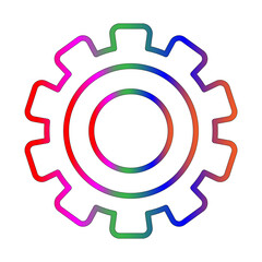 Setting line gradient icon