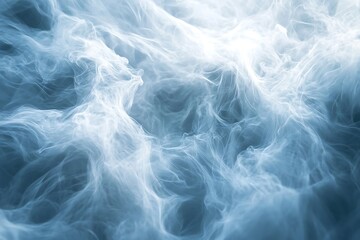 Fototapeta premium Abstract Blue and White Smoke Patterns
