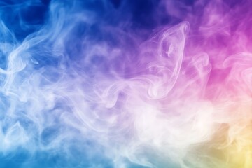 Fototapeta premium Colorful Abstract Smoke Art