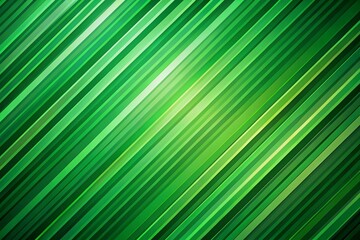 Geometric green background with diagonal stripes and gradients&mdash;minimalist vector for Irish St. Patrick&rsquo;s Day