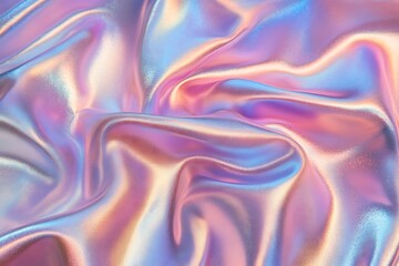 Obraz premium Stunning Iridescent Fabric Texture