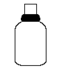 bottle of perfume pixel