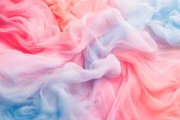 Obraz premium Delicate Pastel Fabric Texture