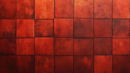 A minimalistic orange industrial texture with soft metallic reflections and smooth panels.