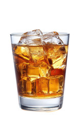 Isolated Whiskey and Cola